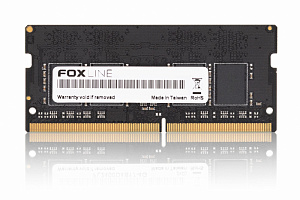 Оперативная память Foxline 8GB DDR4 3200MHz SODIMM ECC CL22 FL3200D4ES22-8G