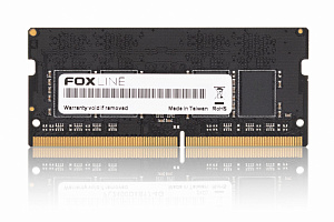 Оперативная память Foxline 16GB DDR4 3200MHz SODIMM ECC CL22 FL3200D4ES22-16G