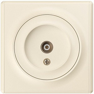 Розетка TV OneKeyElectro Florence, скрытый монтаж, бежевая 2172796
