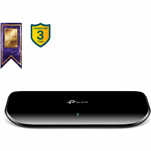 Коммутатор TP-Link TL-SG1008D неуправляемый, 8P TL-SG1008D