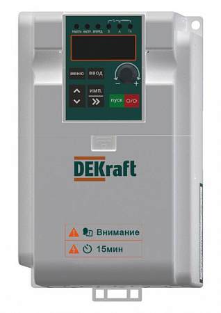 Частотный преобразователь DEKraft ПЧ-510-1PH-220В-1,5кВт-B