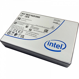 Диск SSD Intel D7-P5520, 1.92TB, U.2 2.5" 15 мм, NVMe, PCIe 4.0 x4 SSDPF2KX019T1N1