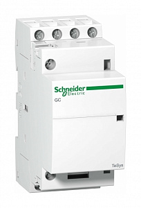 Контактор Schneider Electric TeSys GC 25А 4П, 2НО+2НЗ, 220/240В 50Гц GC2522M5