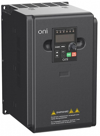 Частотный преобразователь ONI A150 380В, 3Ф, 7.5кВт