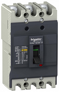 Автоматический выключатель Schneider Electric EasyPact EZC100N 3п 60А 3т, 18кА EZC100N3060