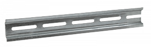 DIN-рейка IEK 100 мм, оцинкованная сталь YDN10-00100