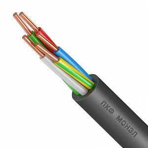 Кабель силовой Монэл ВВГнг(А)-LS 5х4 ОК (N PE) 0.66кВ 020008601