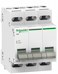 Выключатель нагрузки Schneider Electric Acti9 iSW 40А 3П A9S65340