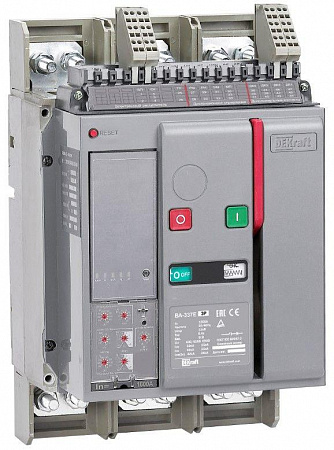 Автоматический выключатель DEKraft ВА-333E 3п 1600А 50кА, электронный расцепитель
