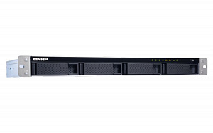 Сетевое хранилище QNAP 4хLFF, 2x1GbE, 1x240W, 1U TS-431XeU-2G