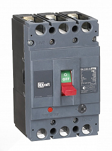 Автоматический выключатель DEKraft ВА-332 3П 40А 32-40А, 50кА, ВА332-3Р-0040А-A 21132DEK