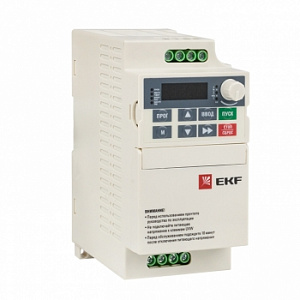 Частотный преобразователь EKF Basic VECTOR-80 1.5кВт 3х400В VT80-1R5-3
