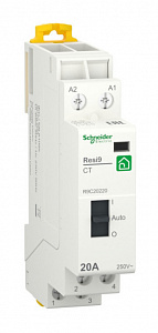 Контактор Schneider Electric Resi9 20А 1П+N, 2НО, 230/250В АС 50Гц R9C20220