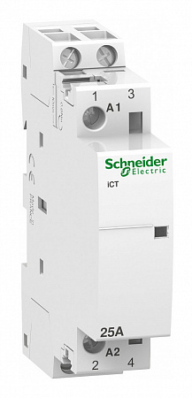 Контактор Schneider Electric Acti9 iCT 25A 2НО, 220В AC, 50Гц