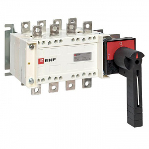Рубильник-переключатель EKF PROxima PowerSwitch 4п 160А с рукояткой управления для прямой установки pscs-160-4