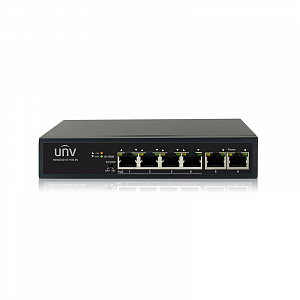 Коммутатор Uniview NSW2010-6T-POE-IN 4-PoE неуправляемый, 6P NSW2010-6T-POE-IN