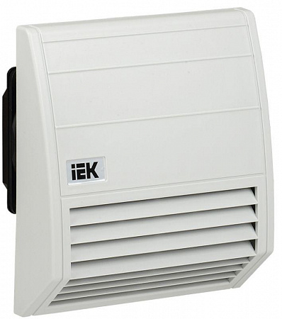 Вентилятор IEK с фильтром, 102 м3/ч, IP55