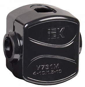 Зажим ответвительный IEK У-731М 4-10/1.5-10 мм2 IP20 UKZ-ZO-731M