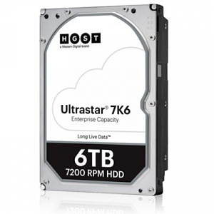 Жесткий диск HGST 6TB 7.2K SATA 3.5" 256Mb, HUS726T6TALE6L4 0B36039