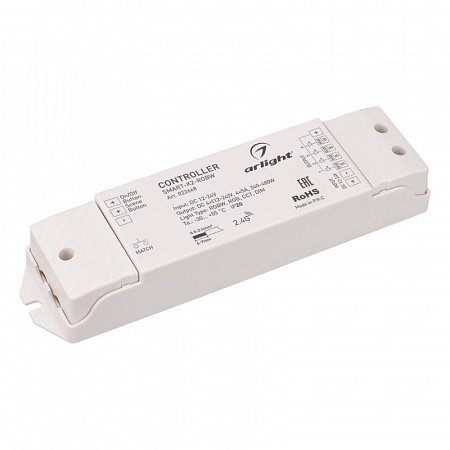 Контроллер Arlight SMART-K2-RGBW 12-24В 4х5А 2.4G IP20 пластик