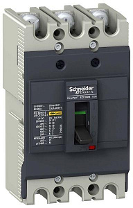 Автоматический выключатель Schneider Electric Easypact EZC100N TMD, 100A, 3P 3Т EZC100N3100