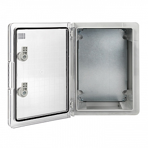 Бокс EKF PROxima 400х300х170 мм, IP65, пластиковый, с МП PBT65MP003