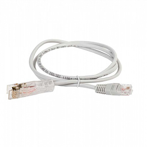 Патч-корд ITK U/UTP 5E 3м PVC, Серый PC01-11045-2P3M