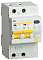 Дифференциальный автоматический выключатель IEK АД12S 2п 20А 300мА, тип AC, селективный