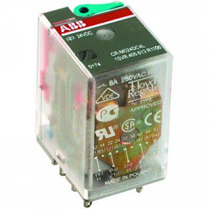 Реле ABB CR-M110DC4LG 6А 110В DC 4ПК 1SVR405618R8100