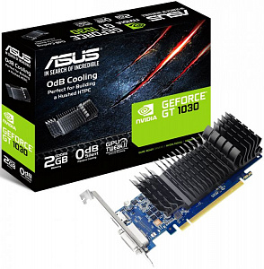 Видеокарта Asus nVidia GeForce GT 1030 2GB GDDR5, 64bit GT1030-SL-2G-BRK