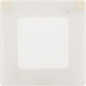 Рамка Legrand Inspiria 1 пост IP44 с крышкой слоновая кость 673921