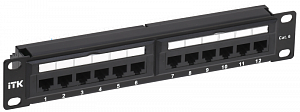 Патч-панель ITK PP12-1UC06U-D05-10