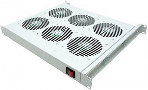 Панель вентиляторная DKC 19" 6 вентиляторов с термостатом R519VSIT6FT