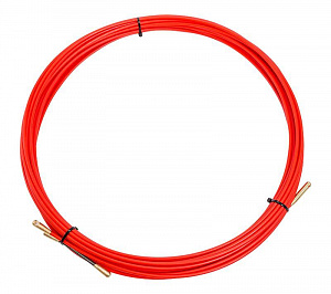 Протяжка кабельная Rexant стеклопруток, д.3.5 мм, 15 м, красная 47-1015