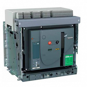 Автоматический выключатель Schneider Electric EasyPact MVS 3п 2000А 50кА, электронный расцепитель ET5S, выкатной с электроприводом MVS20N3NW5L