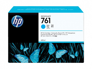 Картридж HP 761 струйный голубой 400мл CM994A
