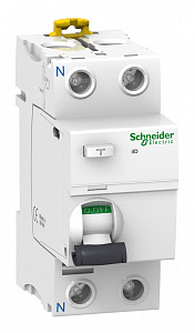 Выключатель дифференциального тока Schneider Electric Acti9 iID 2П 25А 10мА тип AC A9R10225