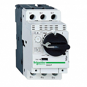 Автоматический выключатель защиты двигателя Schneider Electric TeSys GV2 4-6.3А GV2P10