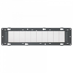 Заглушка Legrand Mosaic 1 модуль белая 077070