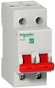 Выключатель нагрузки Schneider Electric Easy9 2П 100А 400В EZ9S16291