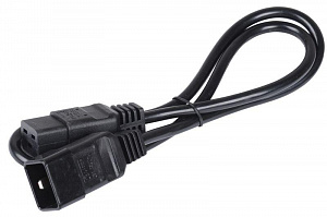 Кабель электропитания ITK PDU 3х1.5 2м с разъемами С19-C20 ITK PC-C19C20-2M PC-C19C20-2M