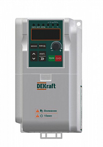 Частотный преобразователь DEKraft ПЧ-510-1PH-220В-0,75кВт DEKV060G0R75S2