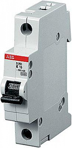 Автоматический выключатель ABB S201P 10А 1п 25кА, C, S201P-C10 2CDS281001R0104