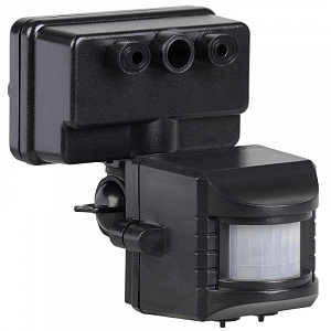 Датчик движения IEK ДД-019 1100Вт 120гр. 12м IP44 черный LDD13-019-1100-002