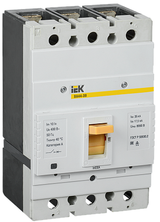 Автоматический выключатель IEK ВА44-39 3П 630А 35кА