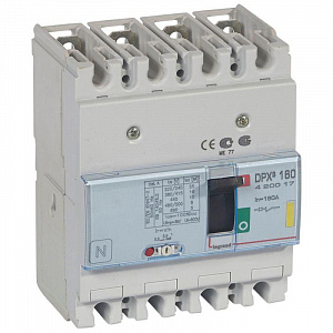 Автоматический выключатель Legrand DPX3 160 4п 160А 16кА термомагнитный расцепитель 420017
