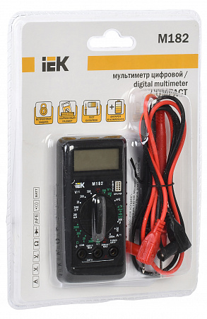 Мультиметр цифровой IEK Compact M182
