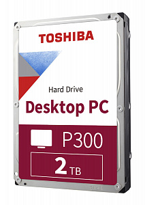Жесткий диск Toshiba P300 6TB 5.4K SATA 3.5" 128Mb, Bulk HDWD260UZSVA