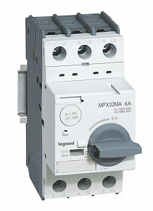 Автоматический выключатель защиты двигателя Legrand MPX3 0.4А 100кА T32MA 417342