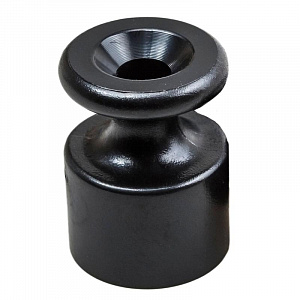 Изолятор Bironi черный пластиковый, 100 шт/уп. R1-551-23-100